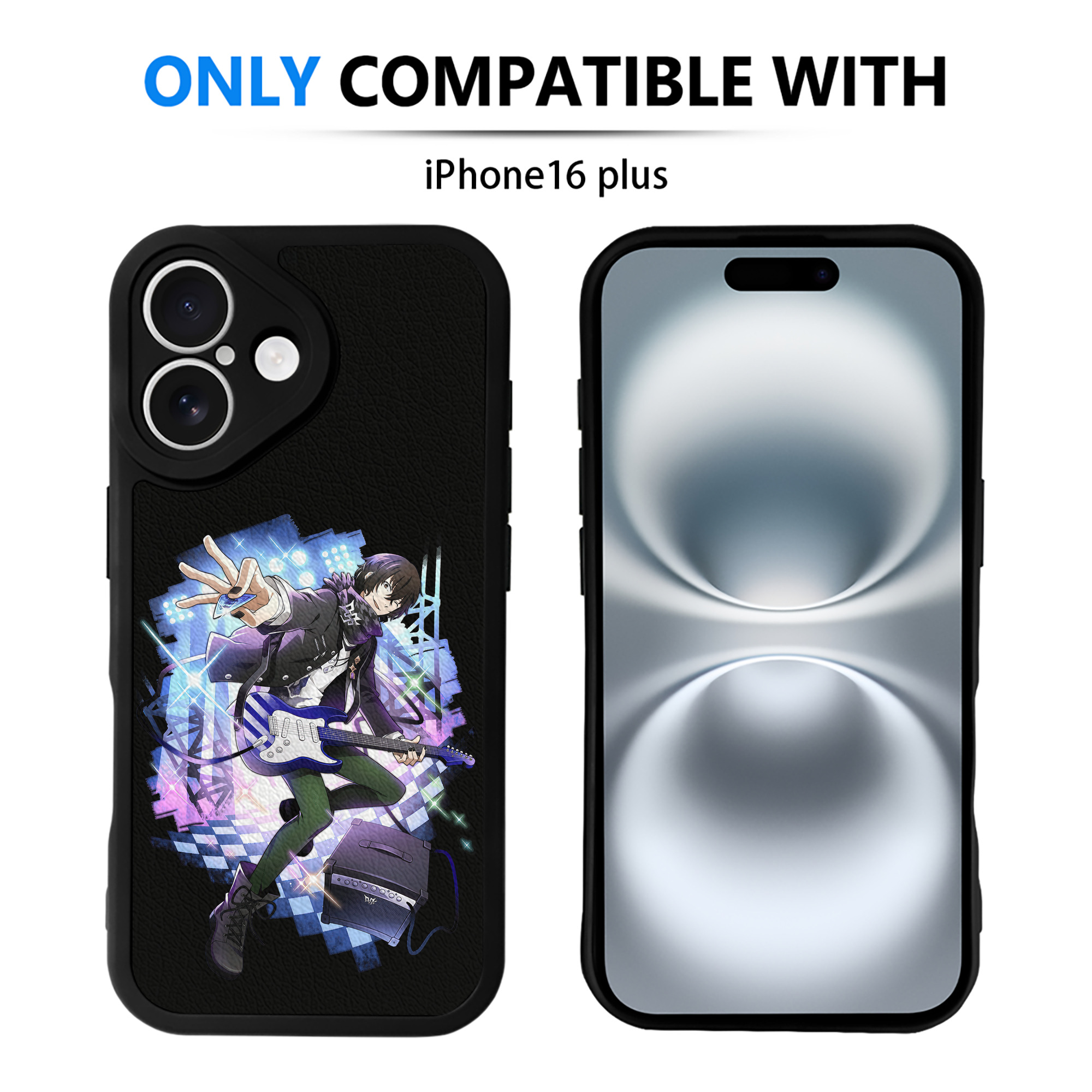 （画像用） 文豪ストレイドッグス Bungo Stray Dogs 【iPhone 16シリーズ対応】シリコンスマホケース（レザー調） 材質：シリコン